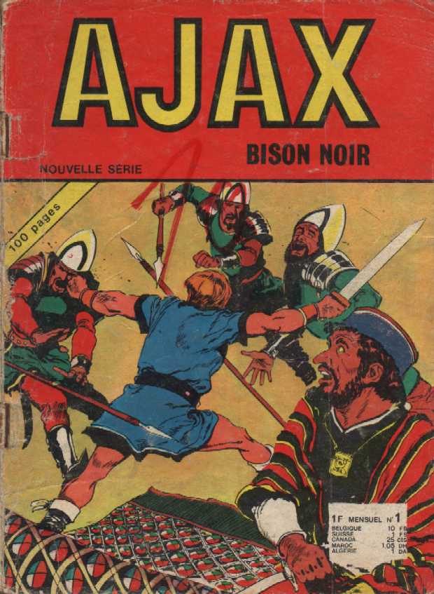 Une Couverture de la Srie Ajax Bison Noir